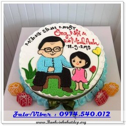 Mẫu Bánh Sinh Nhật Đẹp - A1139